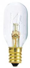 Westinghouse 0372000 - 15W T7 Incandescent Clear E12 (Candelabra) Base, 120 Volt, Card