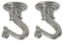 Westinghouse 7044400 - 1 1/2&#34; Swag Hook Kit Brushed Pewter Finish