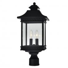 CWI Lighting 0416PT9-2-101 - Cleveland 2 Light Black Outdoor Lantern Head