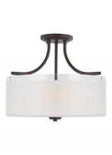 Generation Lighting 7739803-710 - Norwood Three Light Semi-Flush Mount