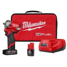 Milwaukee Electric Tool 2554-22 - M12 FUEL STUBBY 3/8&#34; IW KIT