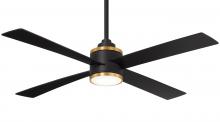  F796L-CL/SBR - 54" CEILING FAN W/LIGHT KIT