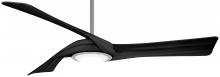 Minka-Aire F714L-BN/CL - 60&#34; CEILING FAN W/ LED LIGHT