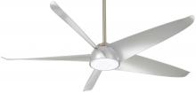 Minka-Aire F771L-BN/SL - 60&#34; LED CEILING FAN