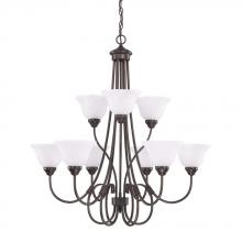 Capital 3229BZ-220 - 9 Light Chandelier