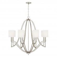 Capital 442381AS-701 - 8 Light Chandelier