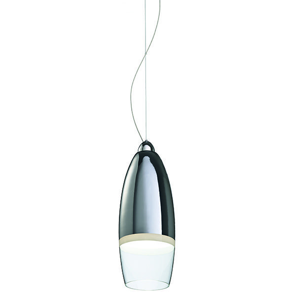 FOSCA,1LT PENDANT,A19,60W,SLV