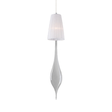 Eurofase 22826-015 - AQUA,1LT PENDANT,MED,CHR/WHT