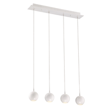 Eurofase 28167-013 - PATRUNO,4LT LED CHANDELIER,WHT