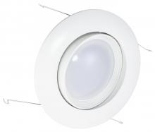 American Lighting A6S-E26-30-WH - White 6" Economy Swivel