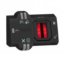 Schneider Electric XB5S1B2M12 - Biometric switch bistable, Harmony XB5S, plastic