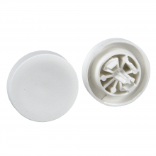 Schneider Electric ZBL1 - white cap unmarked for circular projecting pushb