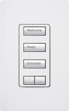 Lutron Electronics RRD-W3BSRL-BI - RA2 3BSRL WALL KEYPAD BISCUIT