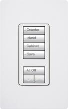 Lutron Electronics RRD-W4S-BR - RA2 4S WALL KEYPAD BROWN