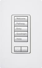 Lutron Electronics RRD-W5BRL-BR - RA2 5BRL WALL KEYPAD BROWN