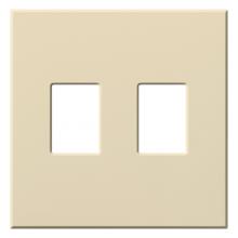 Lutron Electronics VWP-2-BE - VAREO WALLPLATE 2GNG BEIGE