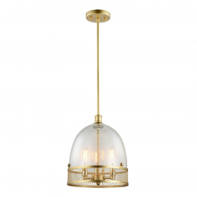 ZEEV Lighting P30035-3-MGD - 3-Light 11&#34; Boutique Dome Pendant Light