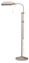  BO-117FL-BS - 100W Pharmacy Floor Lamp W/Adjust Pole