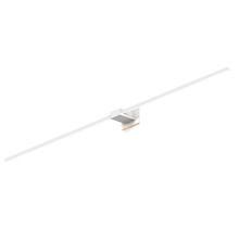 Koncept Inc ZBW-60-4-CM-SW-MWT - Z-Bar Wall Sconce, Soft Warm, Matte White, 60," Center Mount