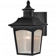 Vaxcel International T0579 - Durham Dualux 6.5-in. Outdoor Motion Sensor Wall Light Oil Rubbed Bronze