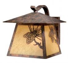 Vaxcel International OW50513OA - Whitebark 11-in Outdoor Wall Light Olde World Patina