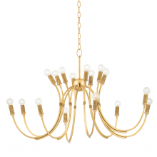 Hudson Valley 1542-AGB - 16 LIGHT CHANDELIER