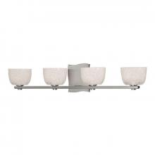 Hudson Valley 2664-SN - 4 LIGHT BATH BRACKET