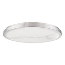 Hudson Valley 4324-PN - &#34;24&#34;&#34; LED FLUSH MOUNT&#34;