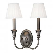 Hudson Valley 6112-AN - 2 LIGHT WALL SCONCE