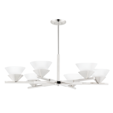  6406-PN - 6 LIGHT CHANDELIER