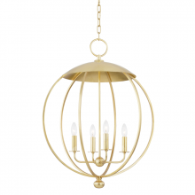 Hudson Valley 9124-GL - 4 LIGHT PENDANT