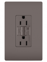 Legrand Radiant 1597TRCCD4 - radiant? Tamper-Resistant 15A Duplex Self-Test GFCI Receptacles with SafeLock? Protection, Brown (4 pack)