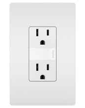 Legrand Radiant NTL885TRW - radiant® 15A Tamper-Resistant Outlet with Night Light