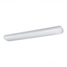 Jesco RE-GEO-FM-90048-3580-WH - JESCO 48-inch AC LED Vanity Light Ceiling & ADA Wall Mount 3500K