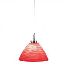 Jesco QAP125-RD/SN - Quick Adapt Low Voltage Pendant