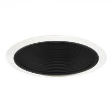 Jesco TM609BKWH - 6-inch Step Baffle Trim