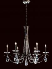 Schonbek 1870 VA8336N-51H - Vesca 6 Light 120V Chandelier in Black with Clear Heritage Handcut Crystal