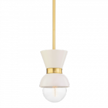 Mitzi by Hudson Valley Lighting H469701-AGB/CCR - Gillian Pendant