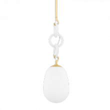 Mitzi by Hudson Valley Lighting H690701-AGB/TWH - Marina Pendant