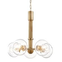 Mitzi by Hudson Valley Lighting H270805-AGB - Margot Chandelier