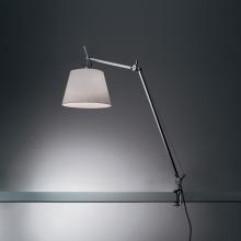 Artemide TLM0003 - TOLOMEO MEGA INC 100W E26 DIM ALUM W/12&#34; DIFF FIBER & TABLE CLAMP