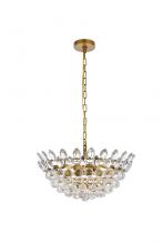  1104D20BR - Emilia 20 Inch Pendant in Brass