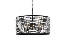  1108D24BK - Kennedy 24 Inch Pendant in Black