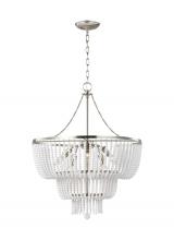 Visual Comfort & Co. Studio Collection 3180706-962 - Jackie Six Light Chandelier