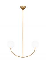 Visual Comfort & Co. Studio Collection AEC1042BBS - Galassia Two Light Linear Chandelier