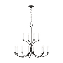 Visual Comfort & Co. Studio Collection CC10712SMS - Westerly Large Chandelier