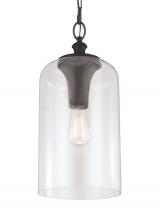 Visual Comfort & Co. Studio Collection P1309ORB - Hounslow Clear Glass Pendant