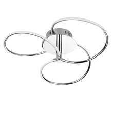 Dainolite ROM-223SF-PC - 24W Semi Flush, Polished Chrome