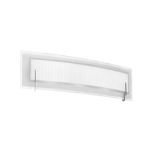 Dainolite V038-2W-SC - 2LT Vanity Fixture With Linen Glass