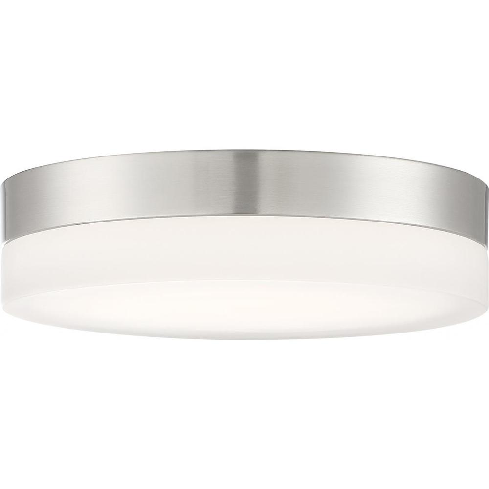 Pi - 9"- LED Flush - Brushed Nickel Finish